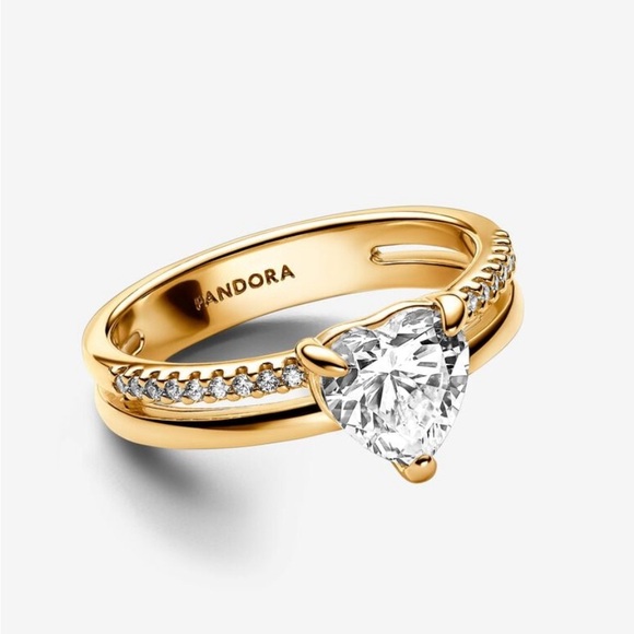 Pandora promise ring, size 7 - Picture 2 of 2